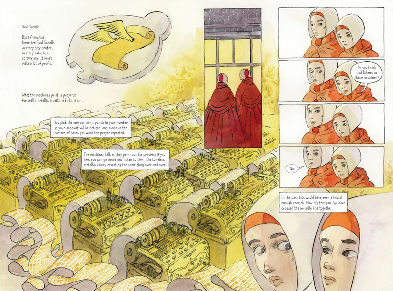 Illustration for article titled A graphic-novel adaptation of The Handmaid’s Tale is a little too pretty